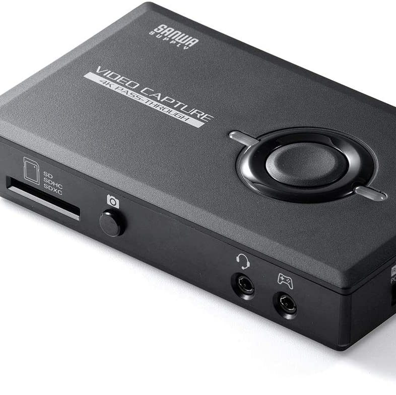 サンワサプライのゲーム実況に使えるHDMI ビデオキャプチャー機器【400-MEDI032】を購入のサムネイル